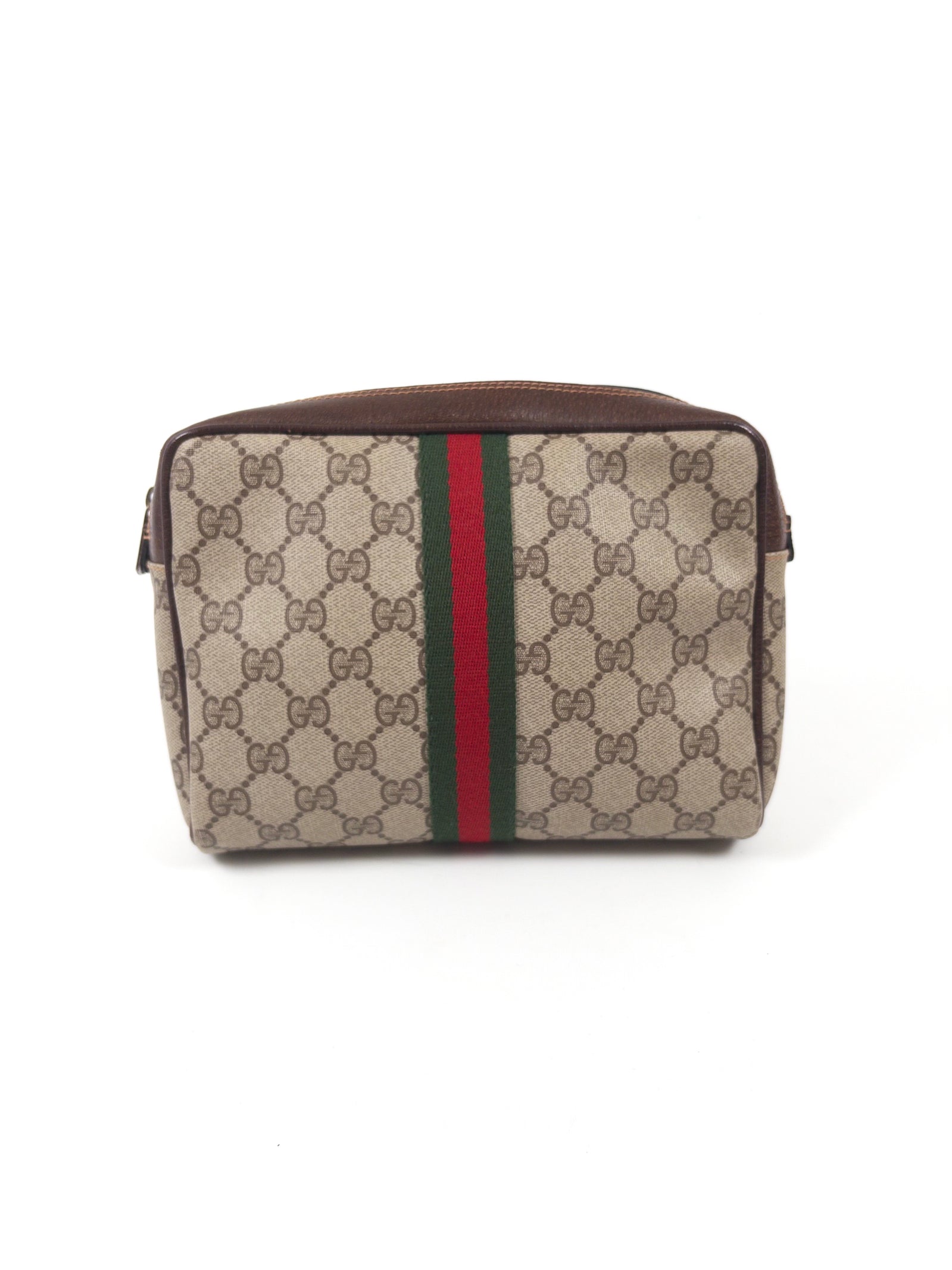 GUCCI Supreme Sherry Line clutch bag