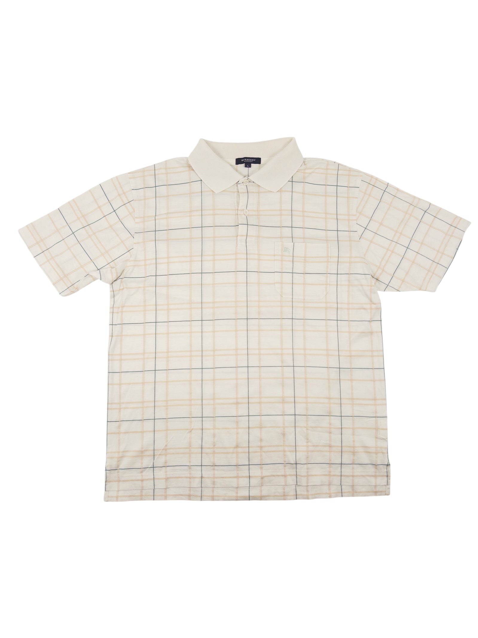 Burberry Overcheck Polo Shirt