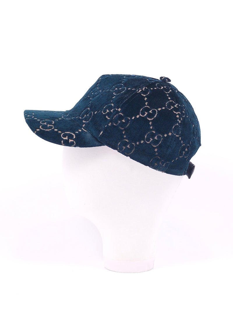 Gucci GG Velvet Baseball Cap
