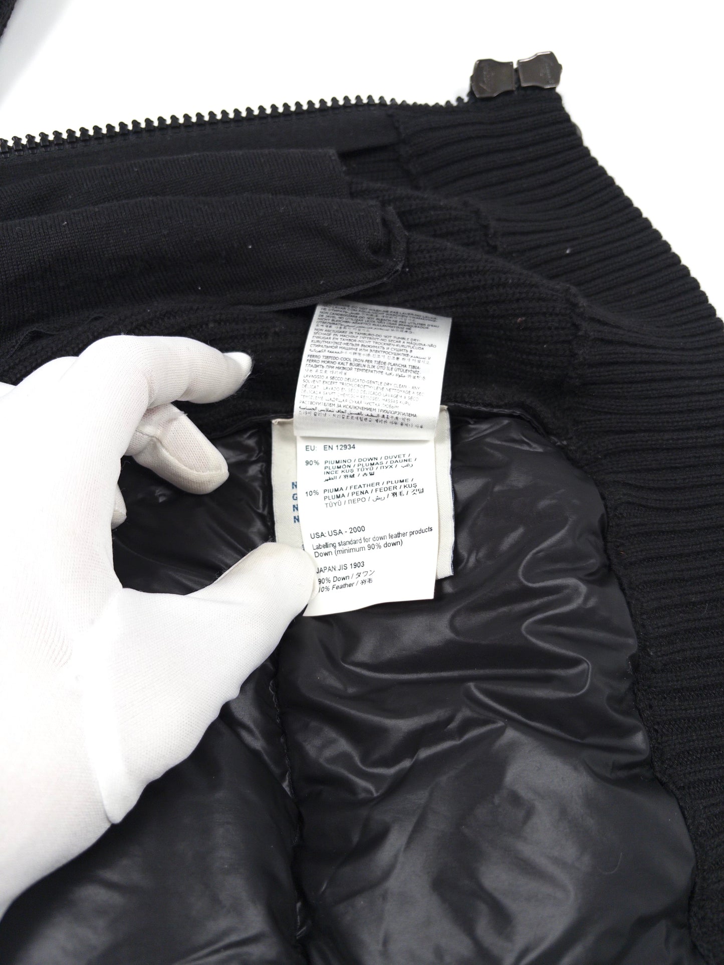 Moncler Down Cardigan (Fits M)