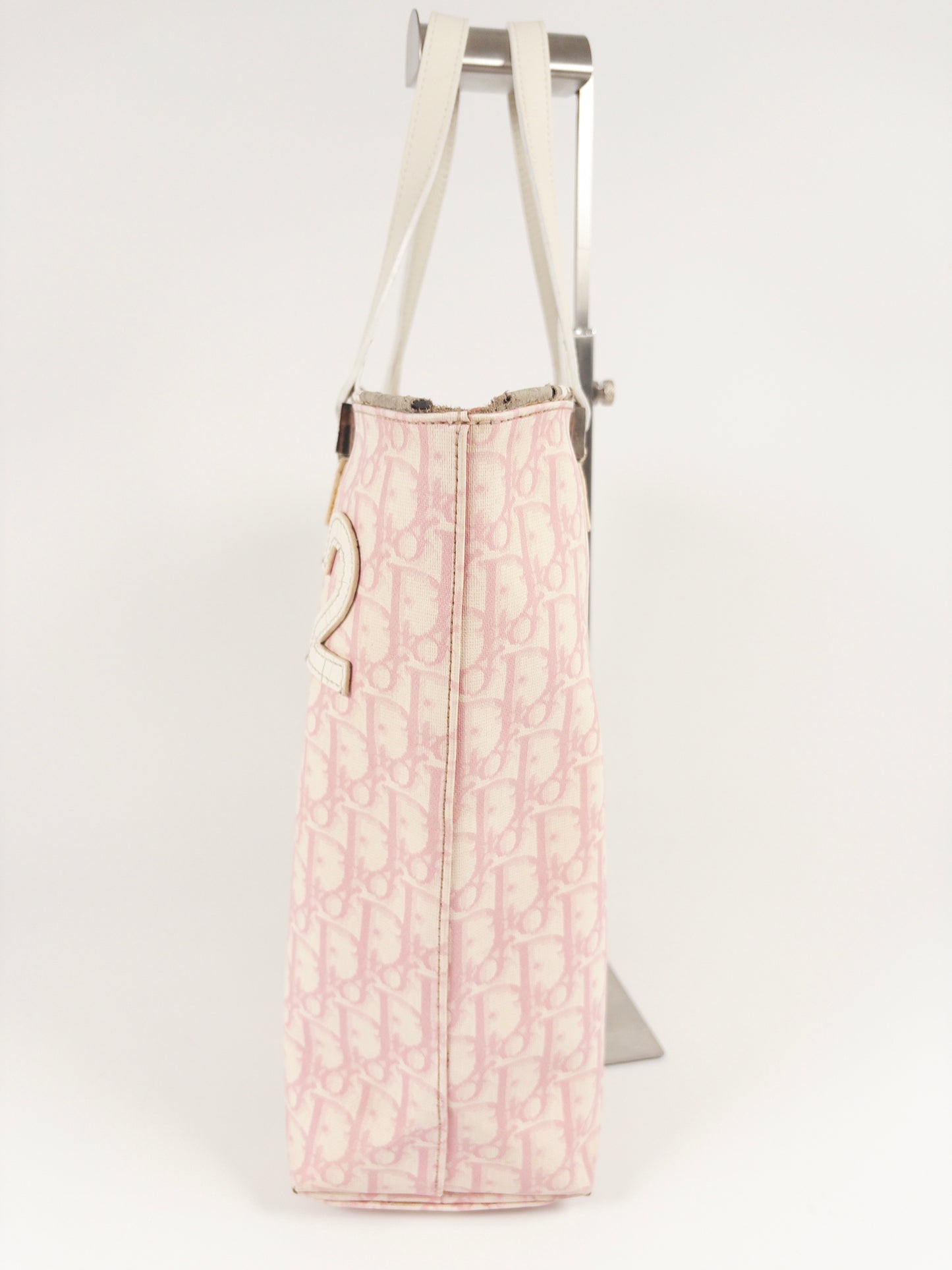 Dior No 2 Pink Monogram Trotter Shopper Tote Bag