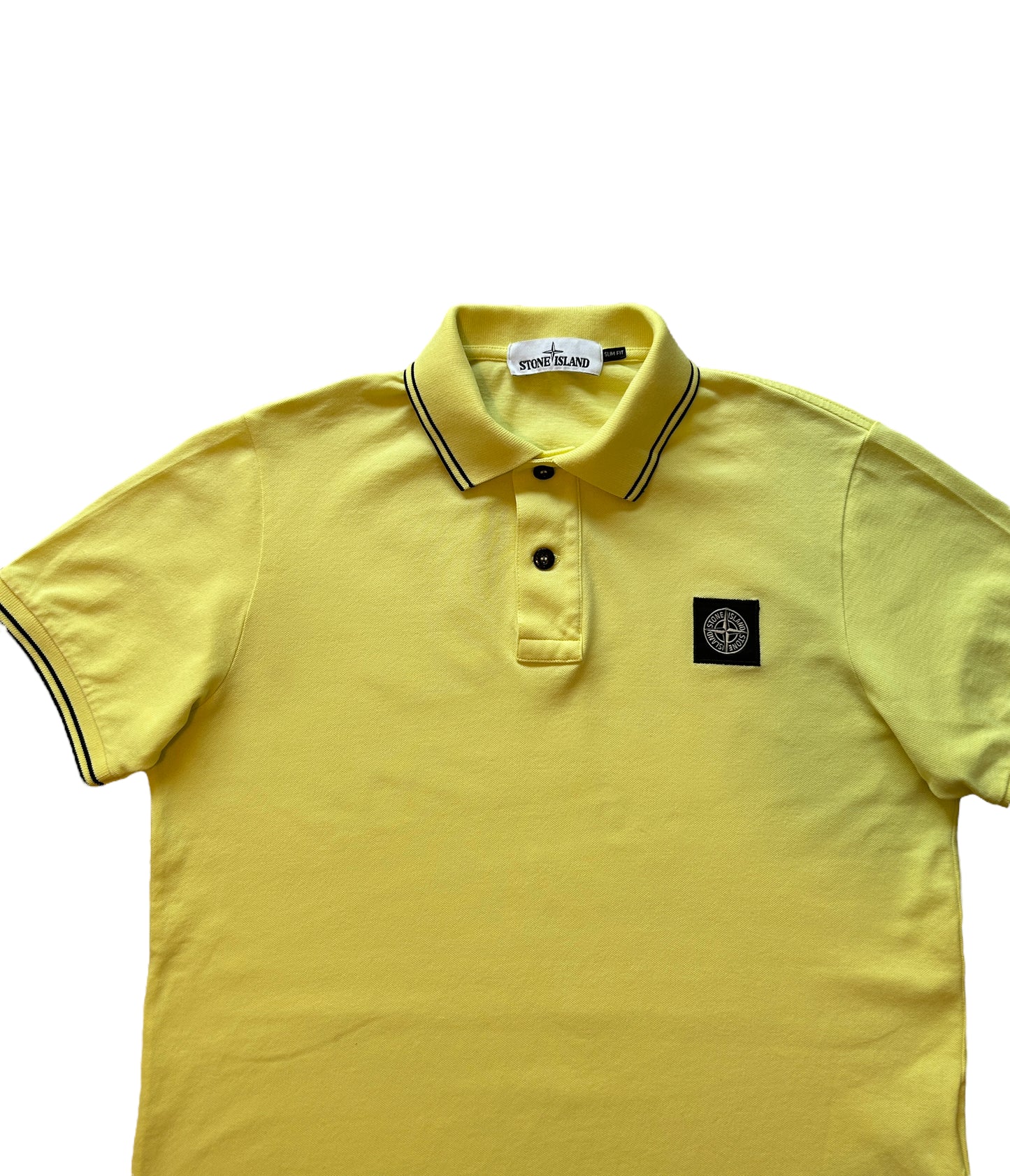 Stone Island Polo Shirt Yellow