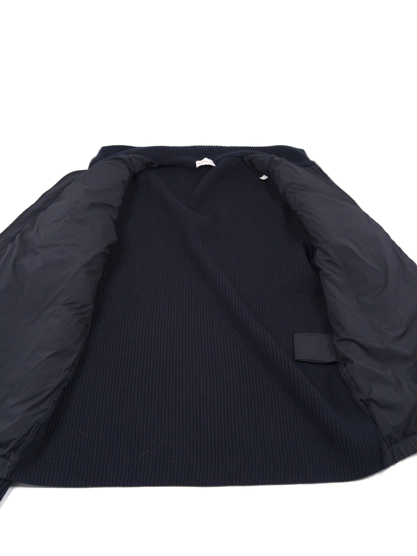 Moncler Down Cardigan - Navy (Fits L)