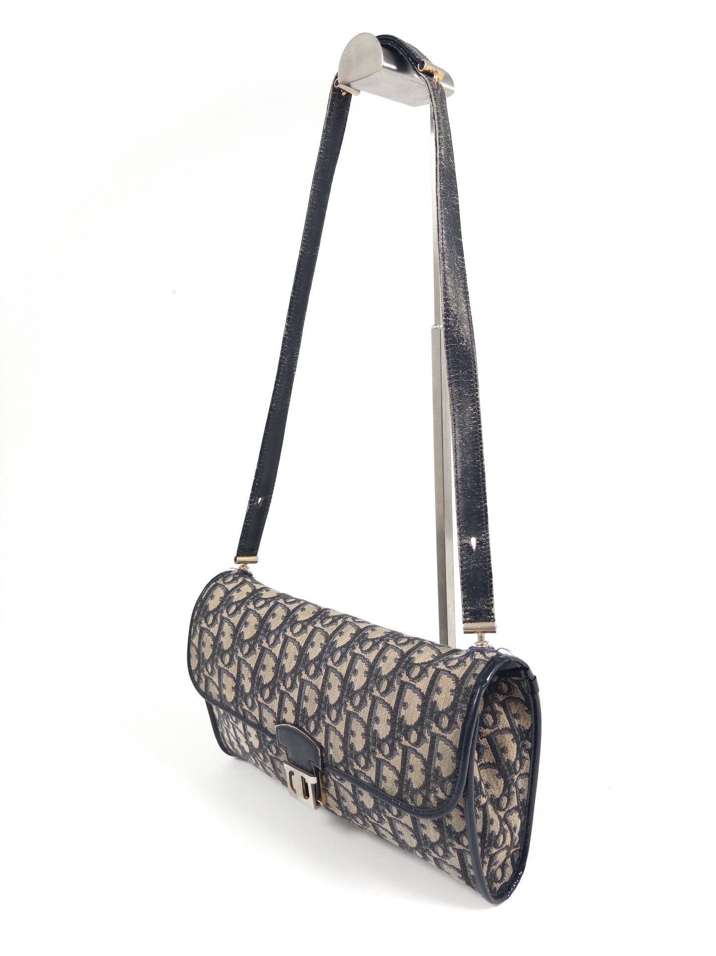 Christian Dior Trotter Canvas Shoulder Bag
