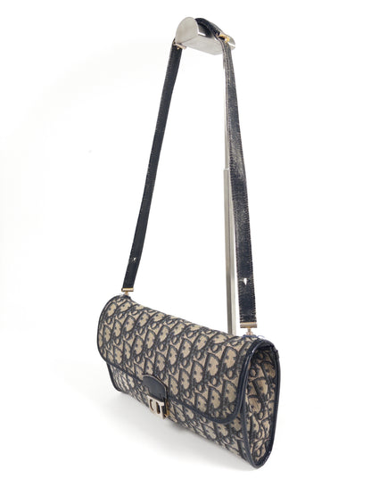 Christian Dior Trotter Canvas Shoulder Bag