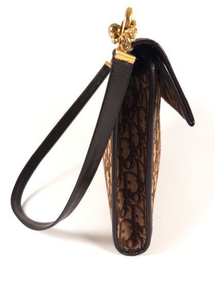 Christian Dior Trotter Canvas Shoulder Bag