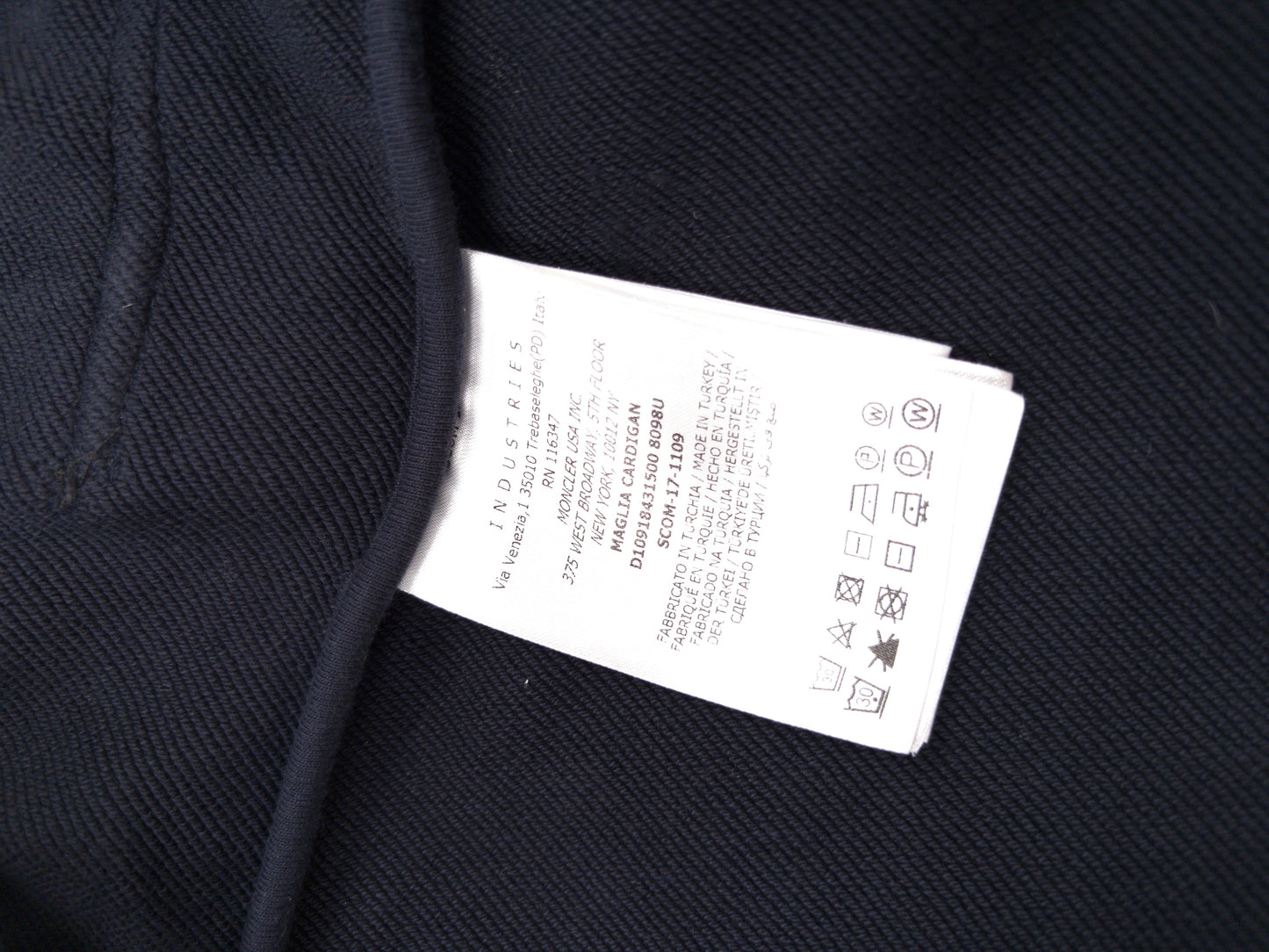 Moncler Tricolor Zip Hoodie