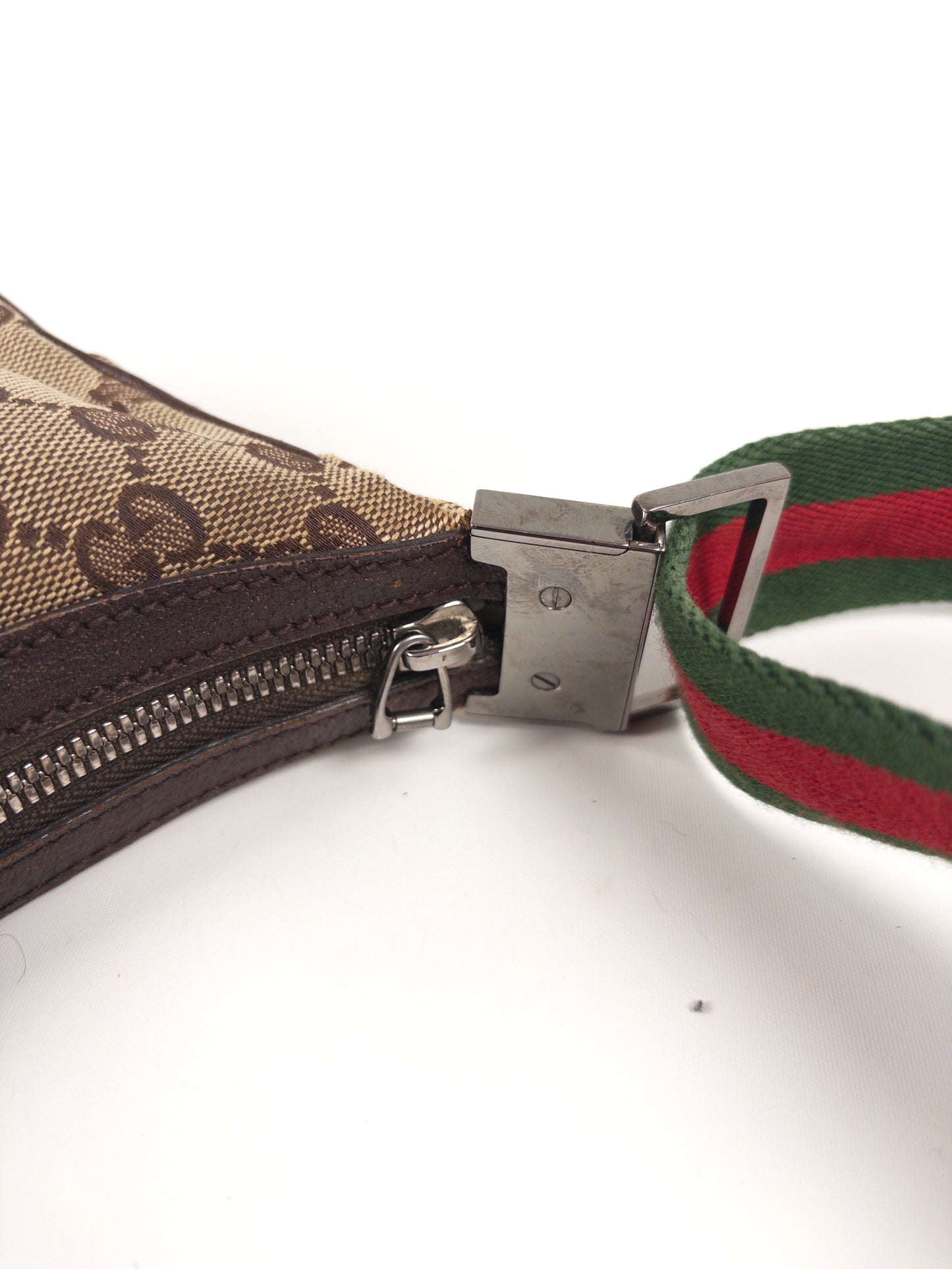 Gucci GG Canvas Sherry Line Shoulder Bag