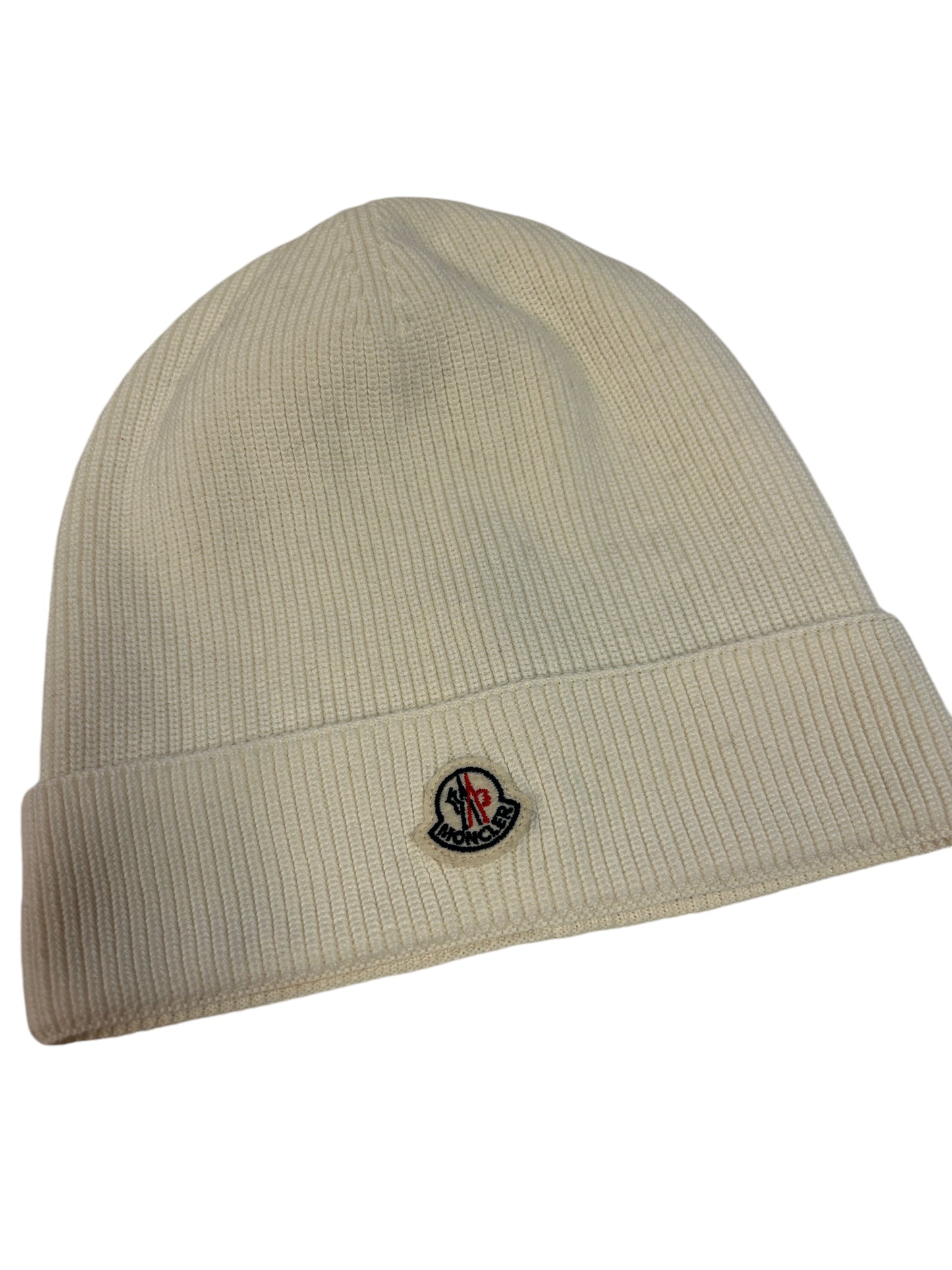 Moncler Beanie White Unisex