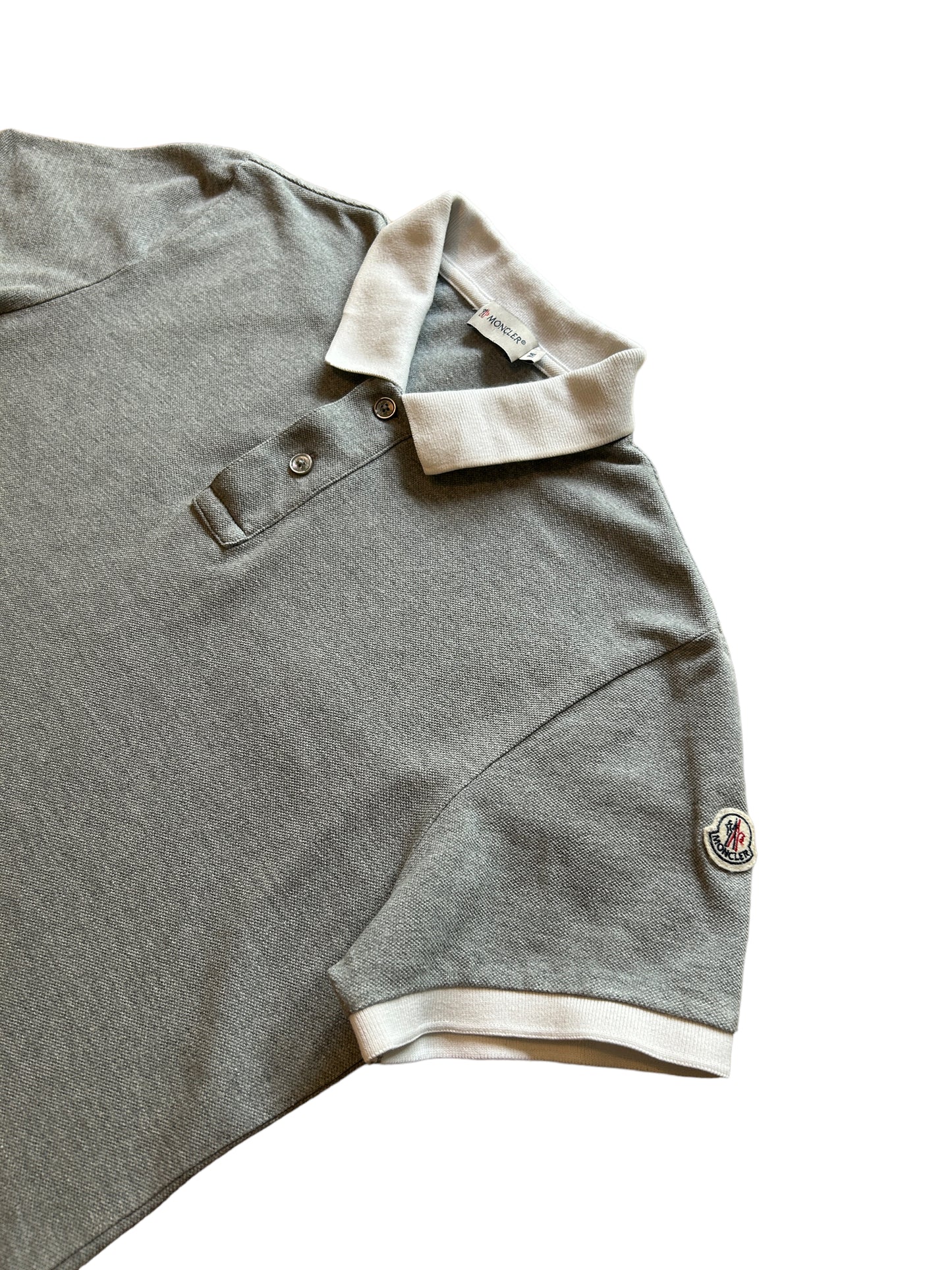 Moncler Polo Grey