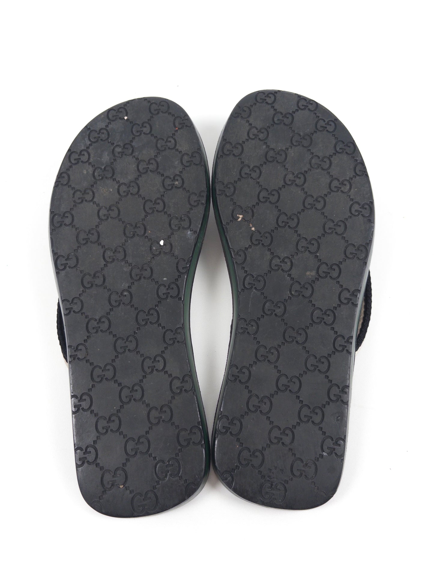 Gucci Leather Flip Flops