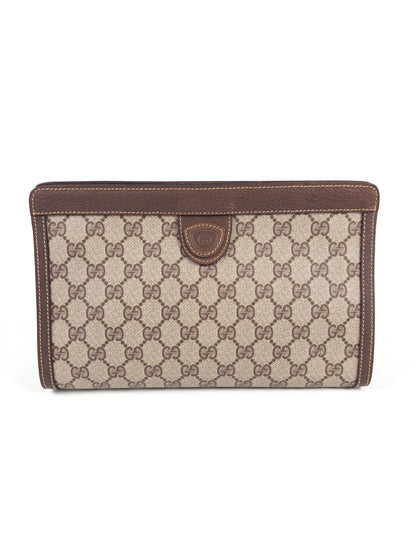 Gucci GG Supreme Clutch