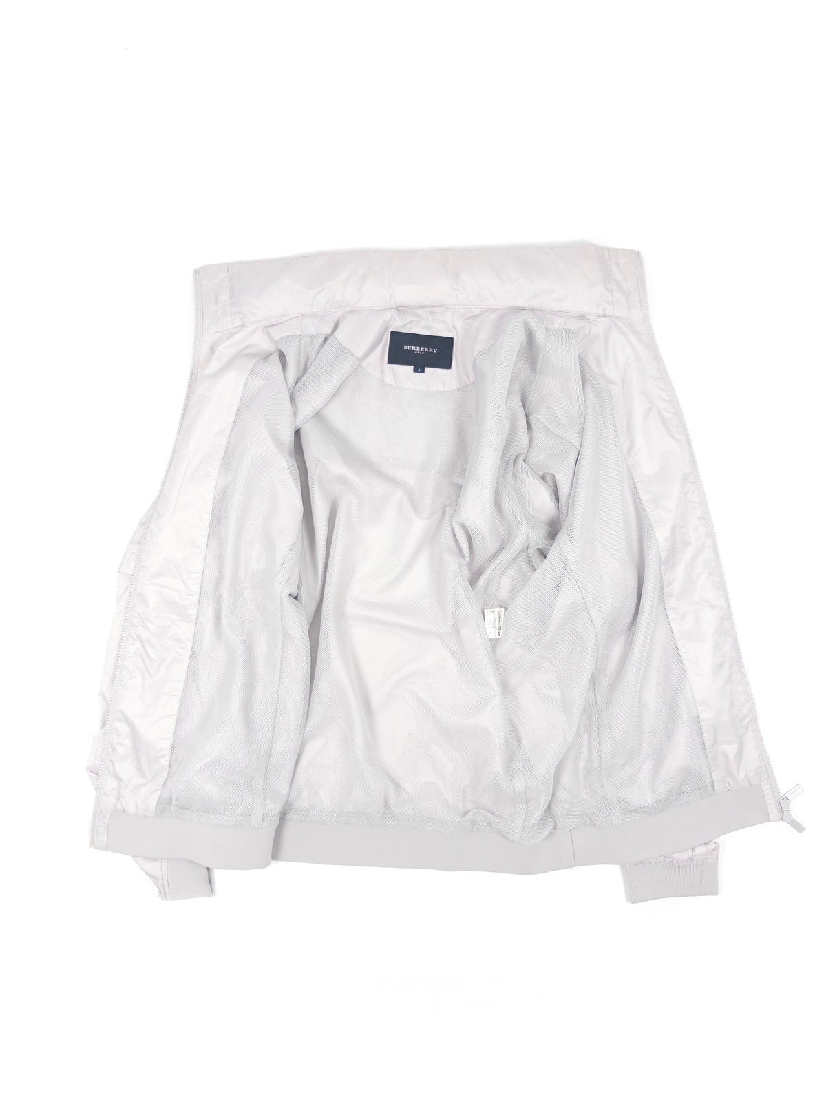 Burberry 2-Way Nylon Windbreaker, Size XL