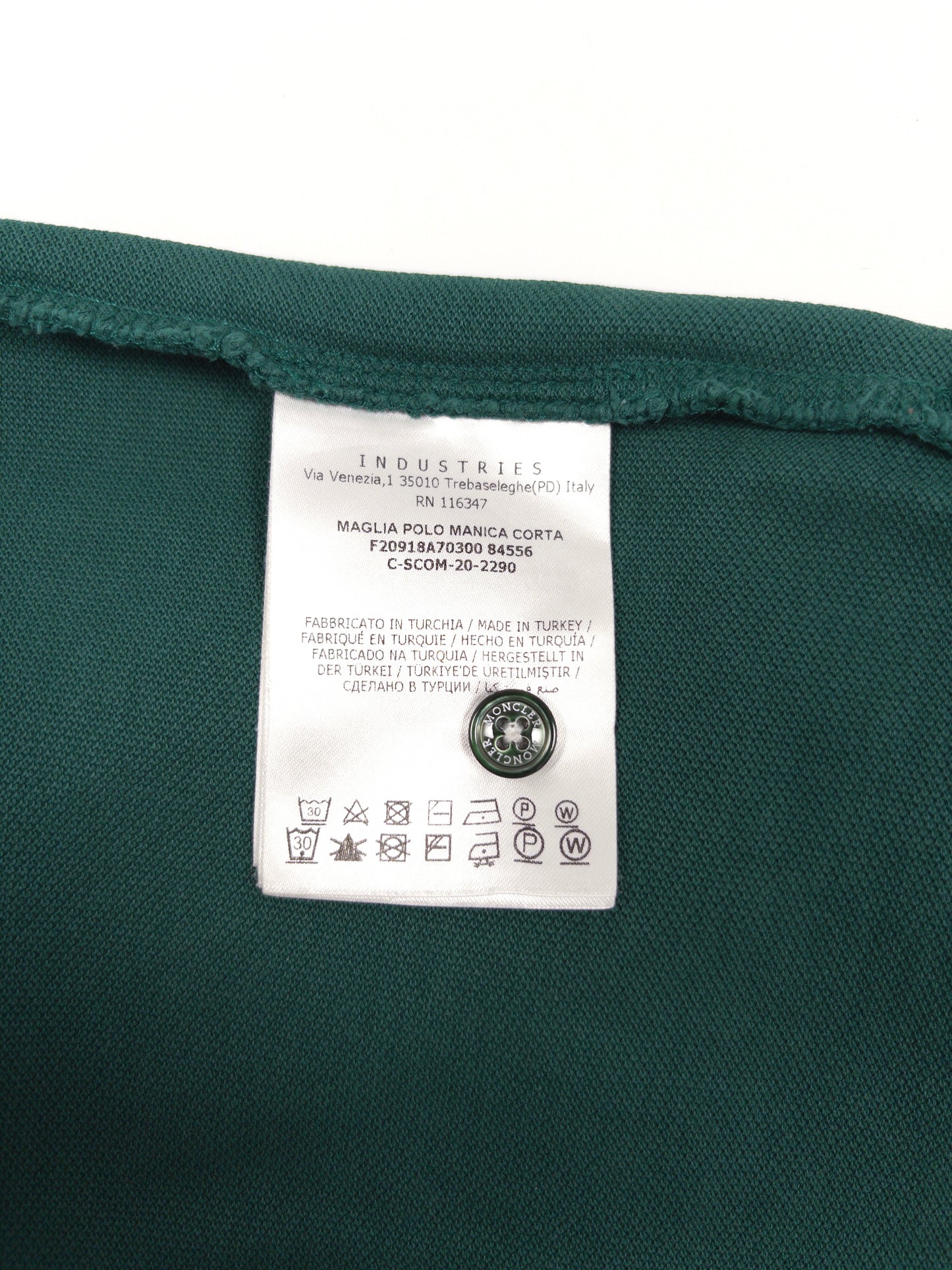 Moncler Tricolor Polo Shirt