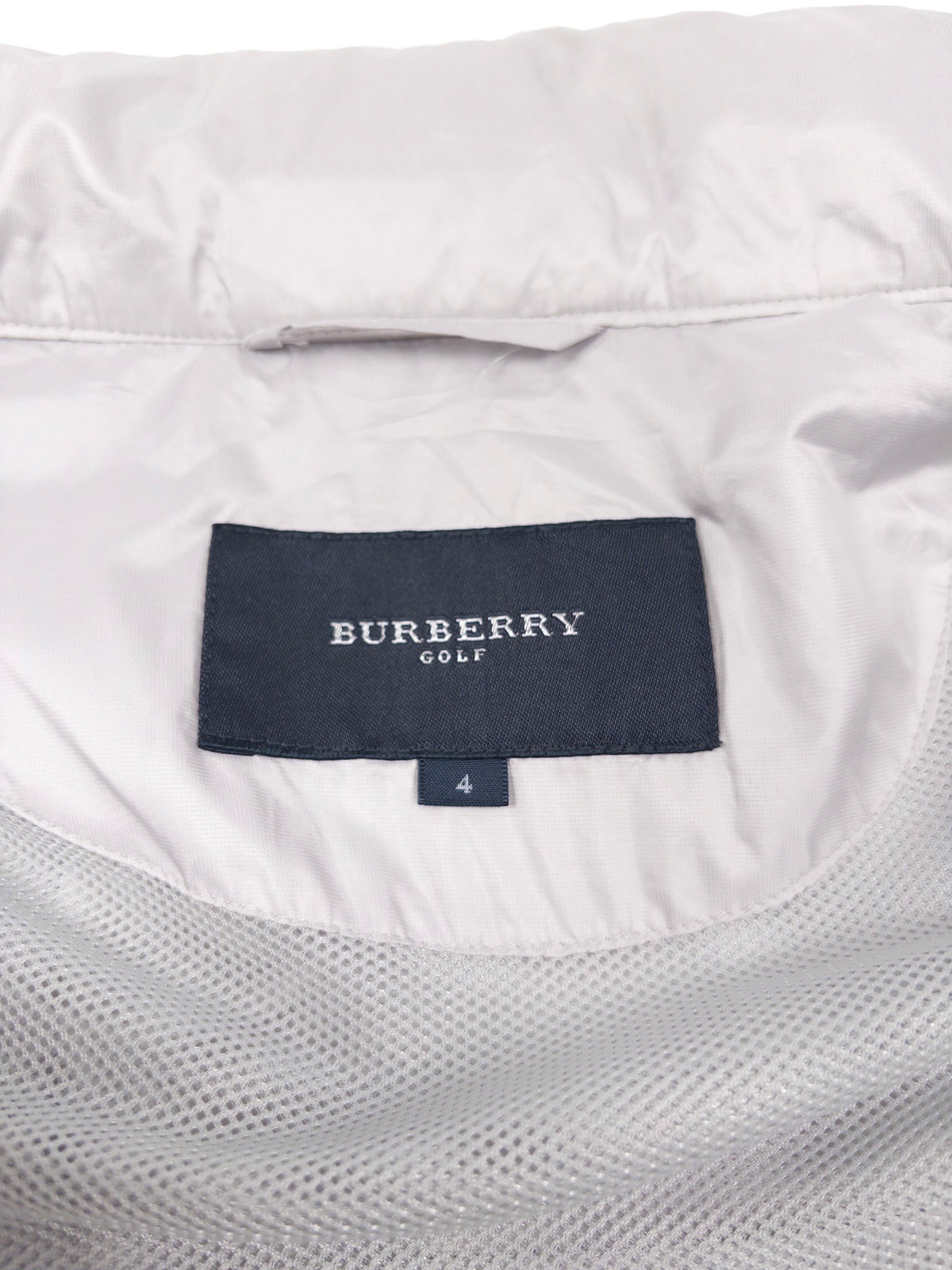 Burberry 2-Way Nylon Windbreaker, Size XL