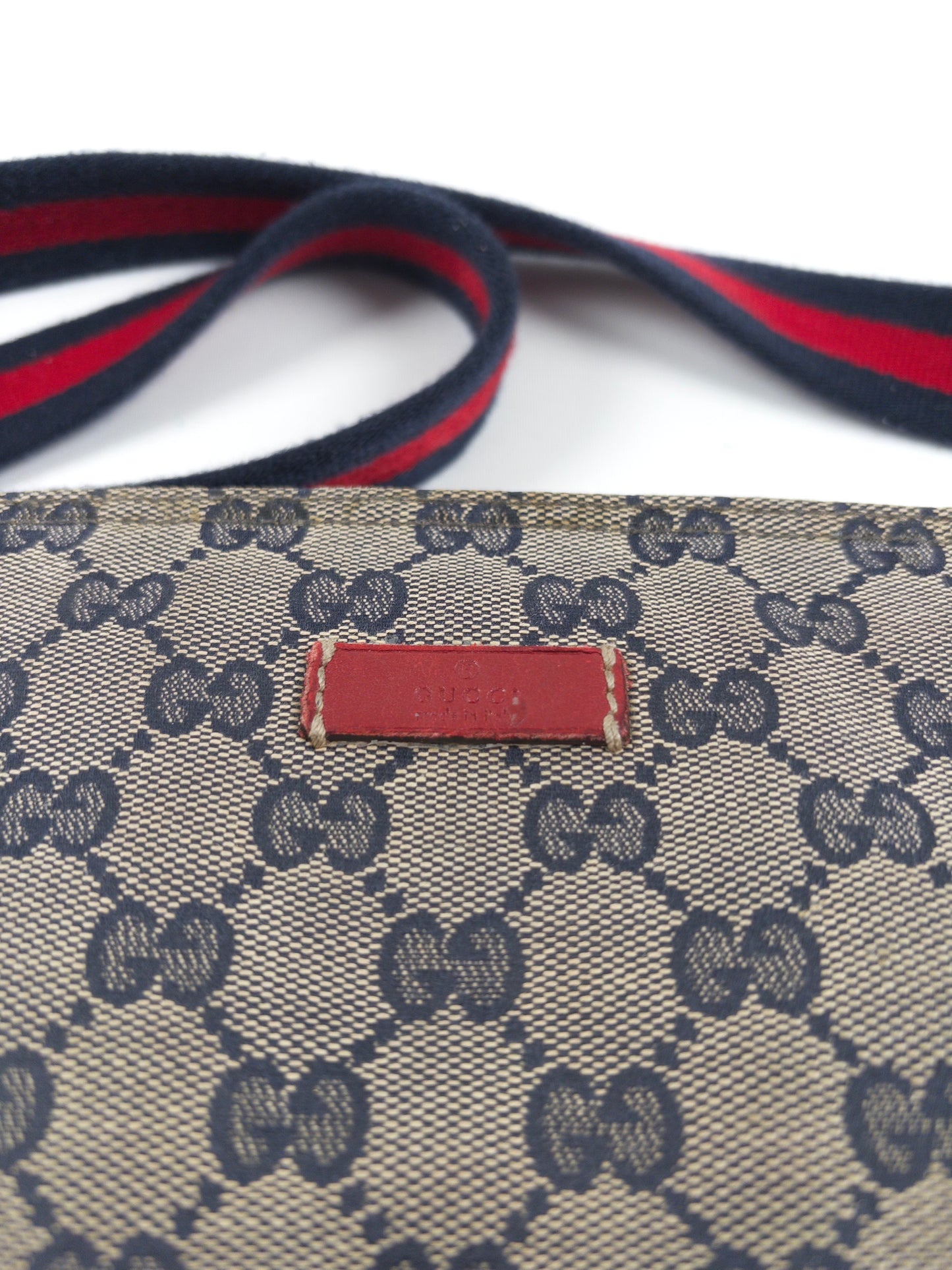 Gucci GG Crystal Sheline Canvas Shoulder Bag