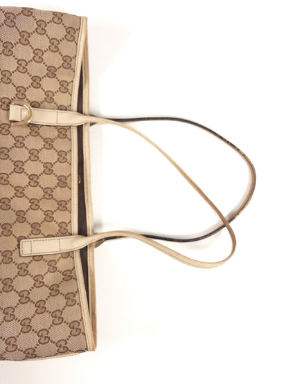 Gucci Brit GG Canvas Tote Bag
