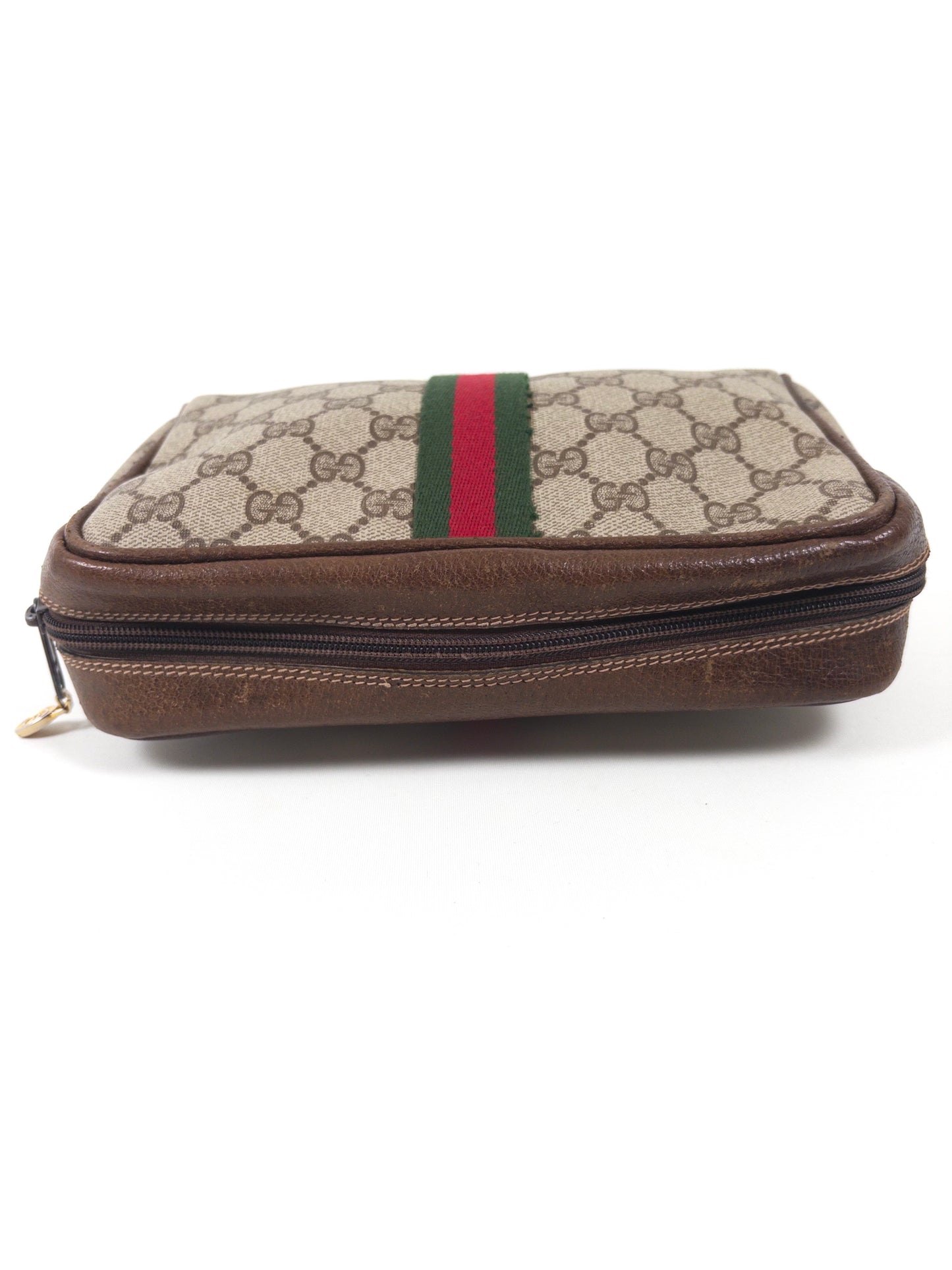 GUCCI GG Supreme Sherry Line clutch bag