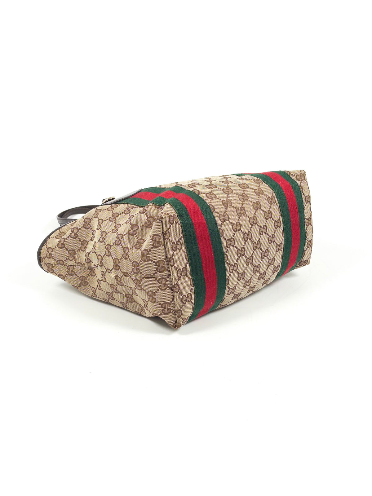 Gucci GG Canvas Web Jolicouer Tote