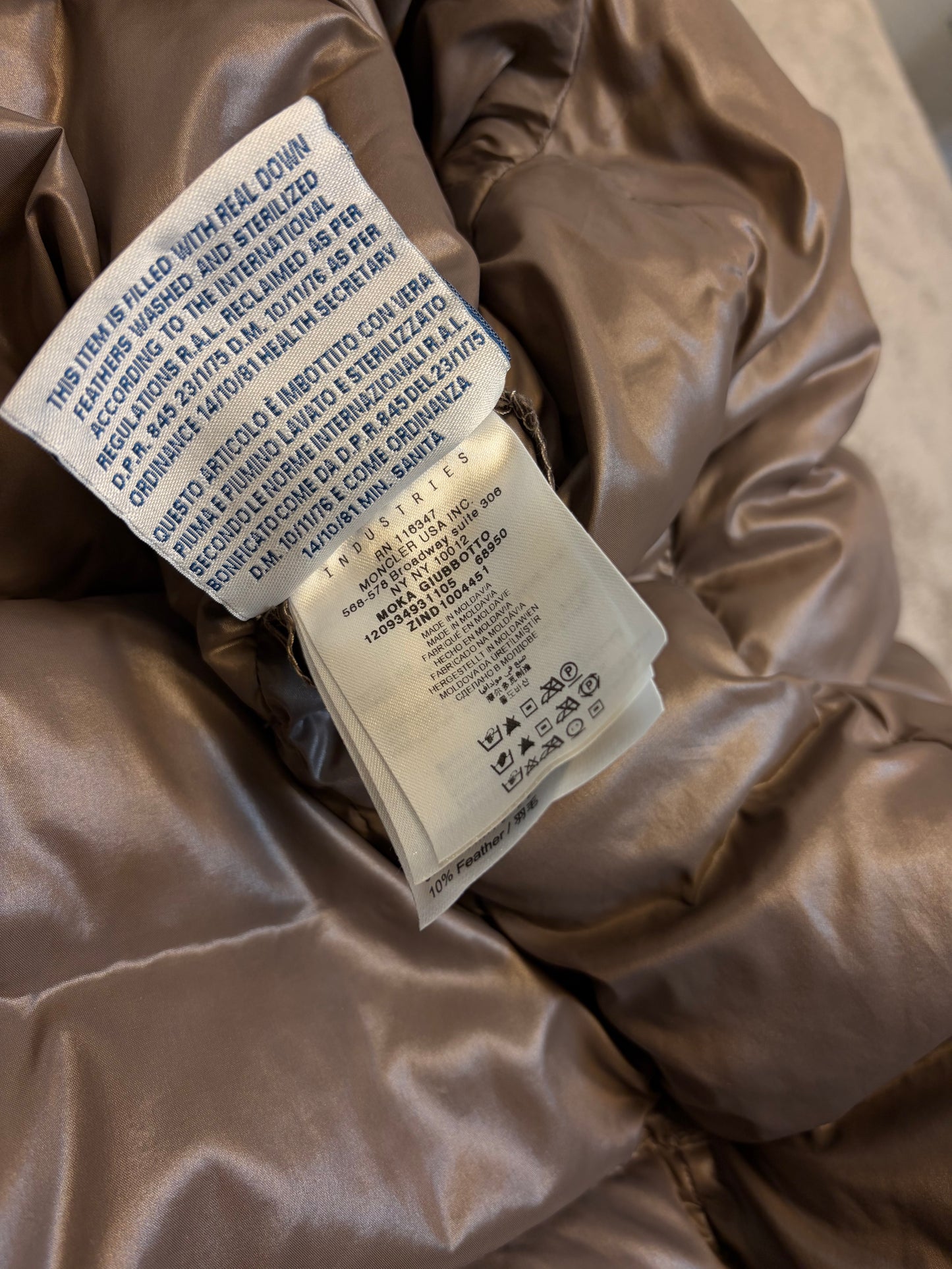 Moncler Moka Long Jacket - Women