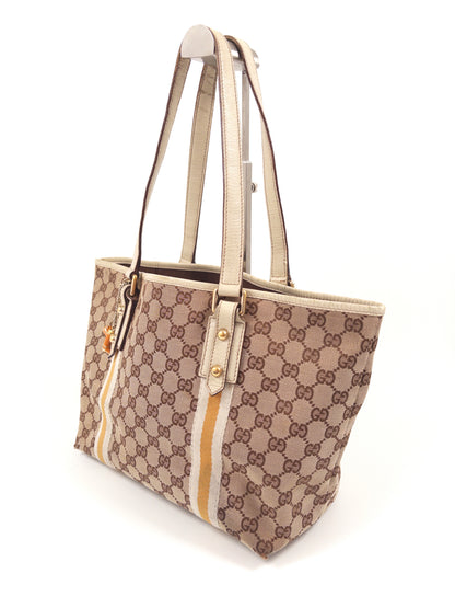 Gucci GG Supreme Tote Bag with Charms