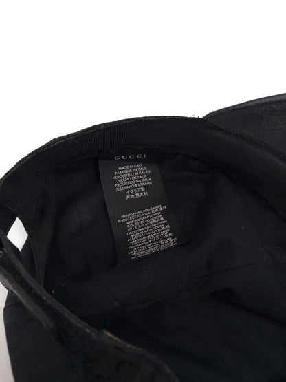 Gucci GG Baseball Cap Black