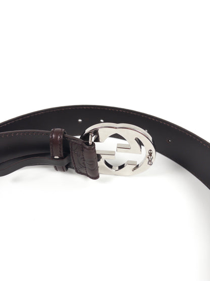 Gucci GG Leather Belt