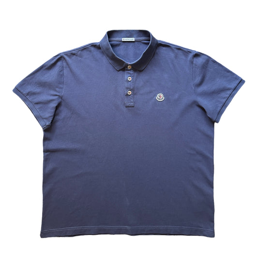 Moncler Polo Shirt Blue