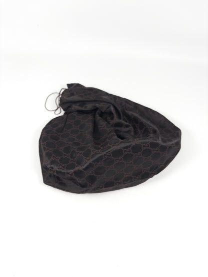 Gucci Nylon Canvas Bucket Bag