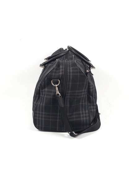 Burberry Check Boston Bag