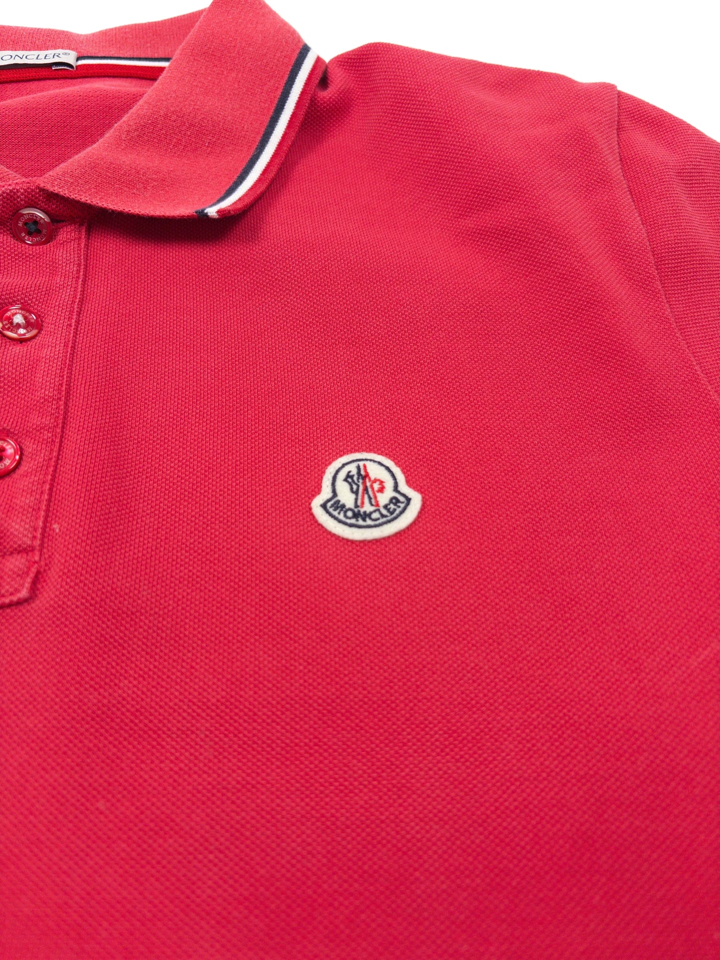 Moncler Tricolour Sleeve Polo Shirt