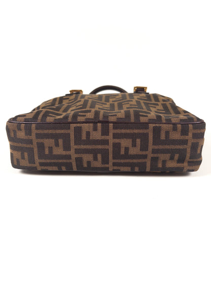 Fendi Zucca FF Top Handbag Vintage