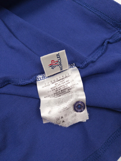 Moncler Polo Shirt Royal Blue (Fits XS/S)
