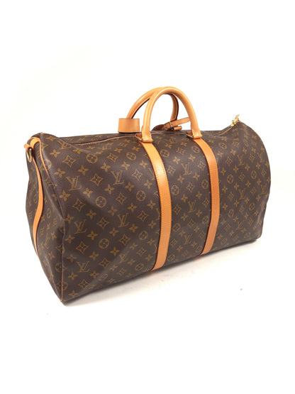 Louis Vuitton Keepall 55 Monogram Bandouliere