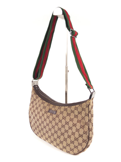 Gucci GG Canvas Sherry Line Shoulder Bag