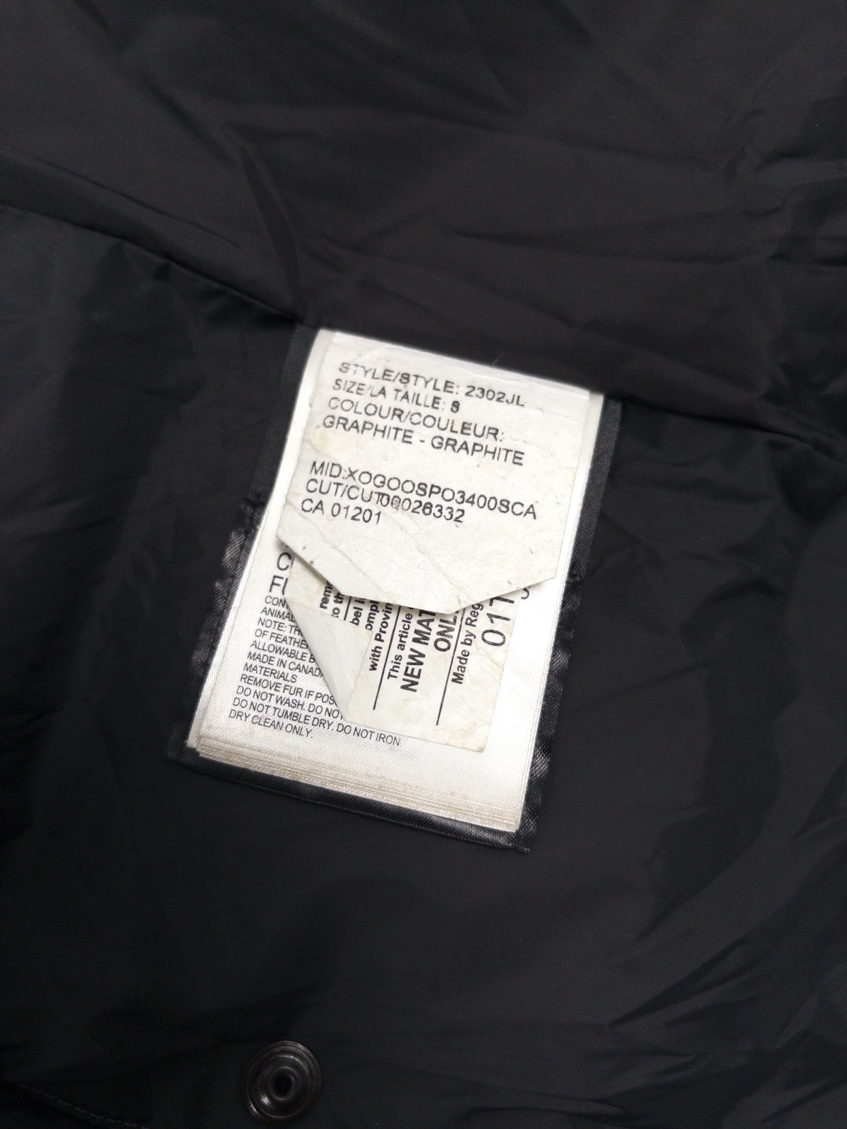 Canada Goose Womens Shelburne Parka Jacket (Fits XS)