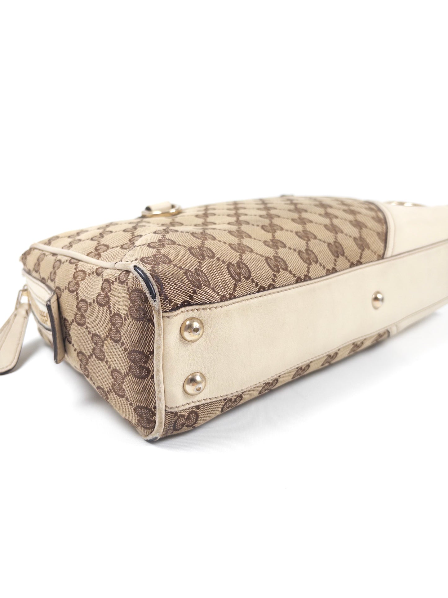 Gucci GG Canvas Britt Collection Boston Bag