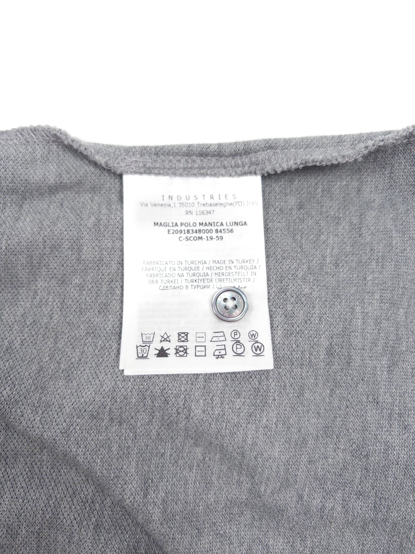 Moncler Long Sleeve Polo Shirt