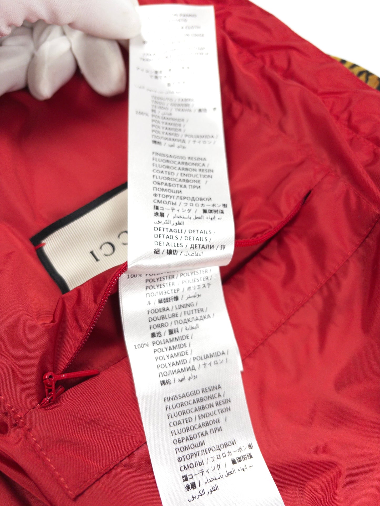 Gucci Bengal Tiger Print Windbreaker