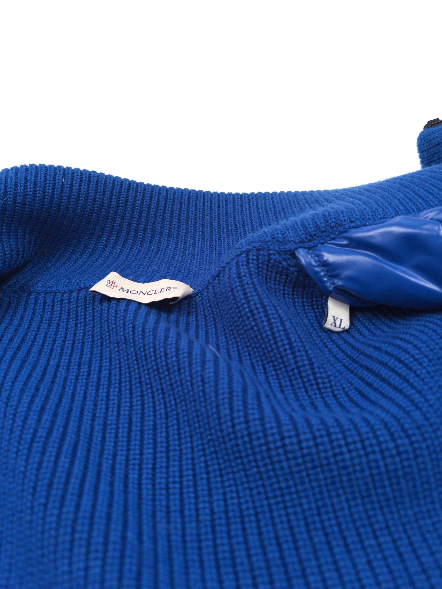Moncler Tricolour Down Cardigan (Fits L)