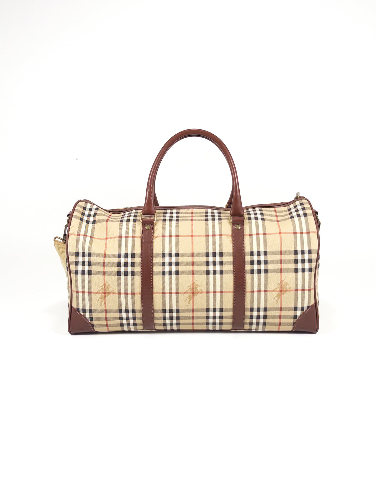 Burberry Nova Check Boston Bag