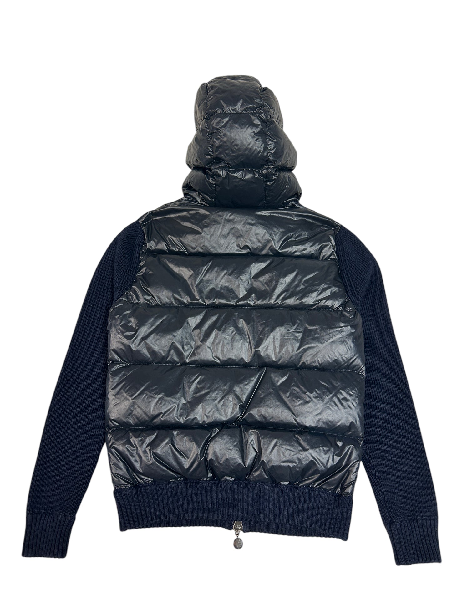 Moncler Down Cardigan Navy