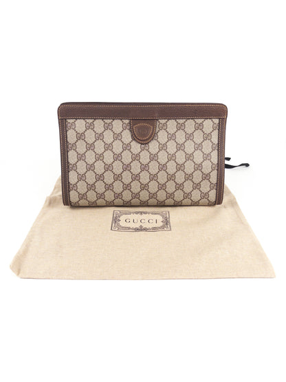 Gucci GG Supreme Clutch