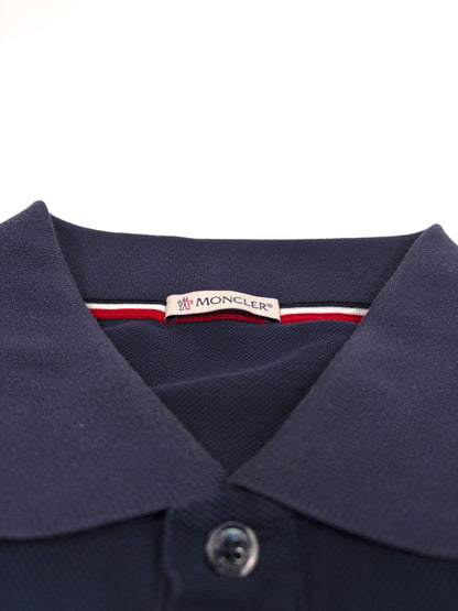 Moncler Polo Shirt Blue
