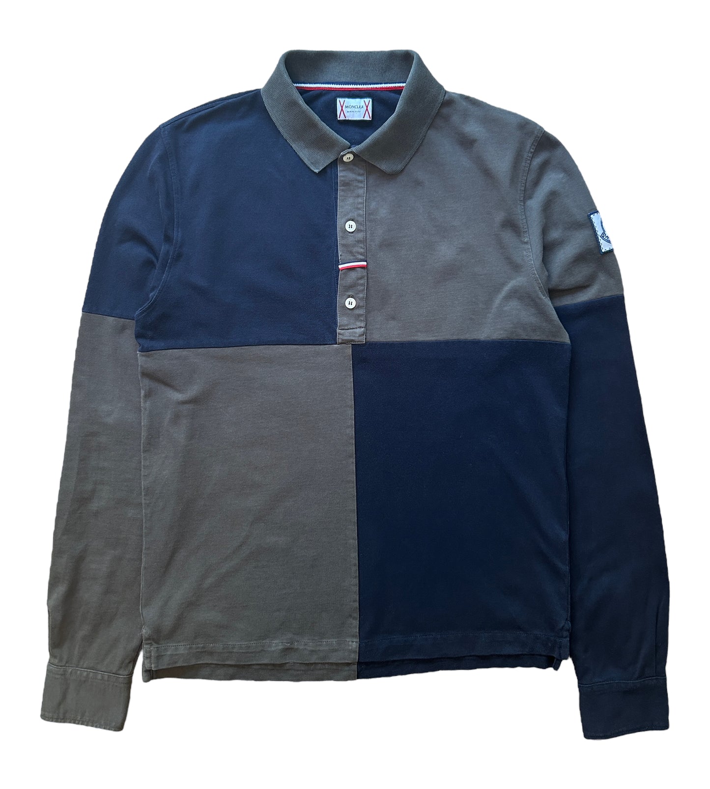 Moncler Gamme Blue Longsleeve Polo