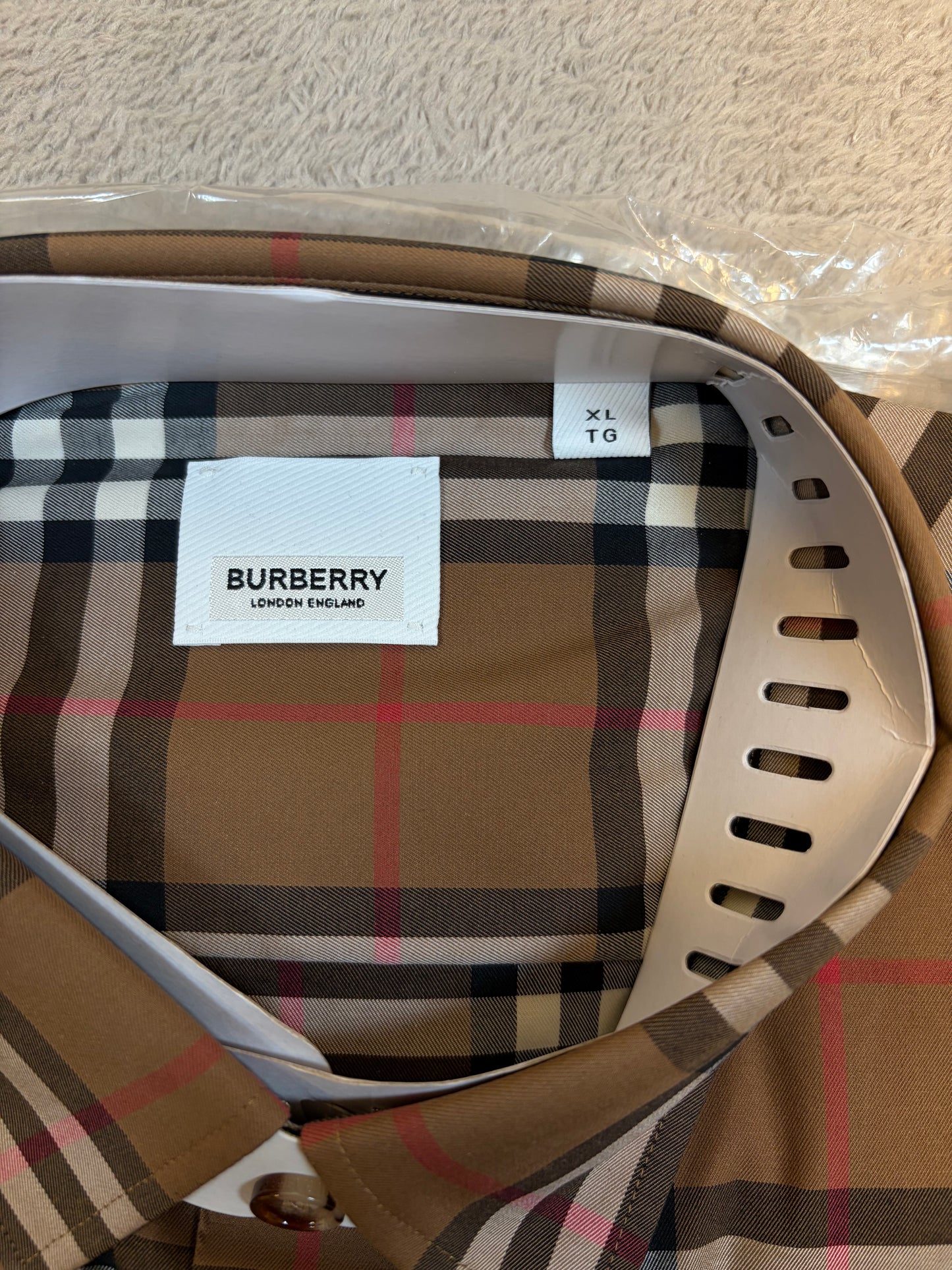 NEW Burberry Check Shirt