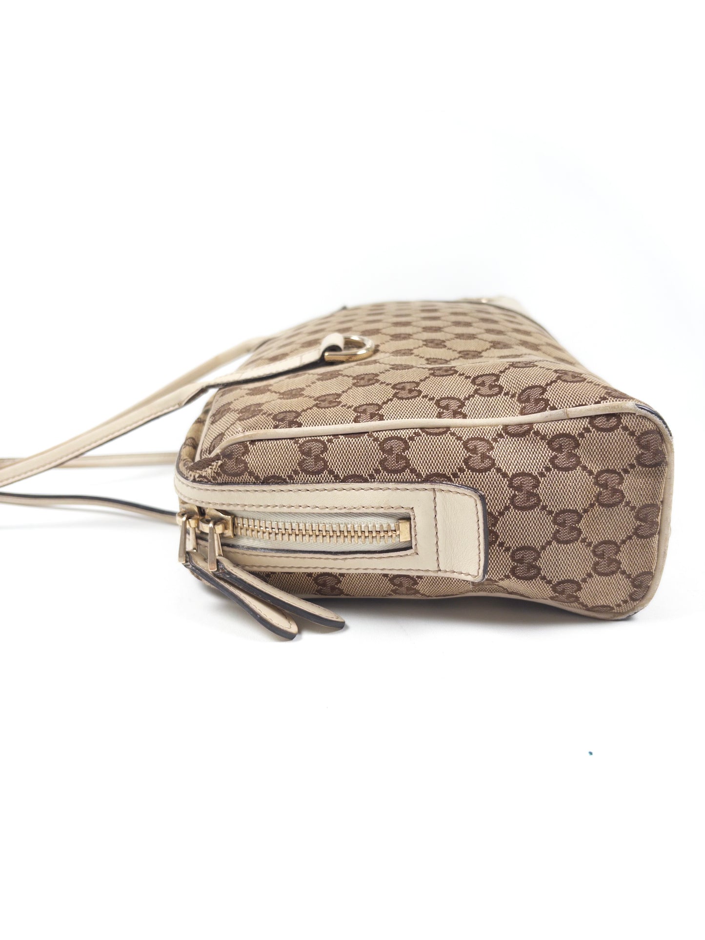 Gucci GG Canvas Britt Collection Boston Bag