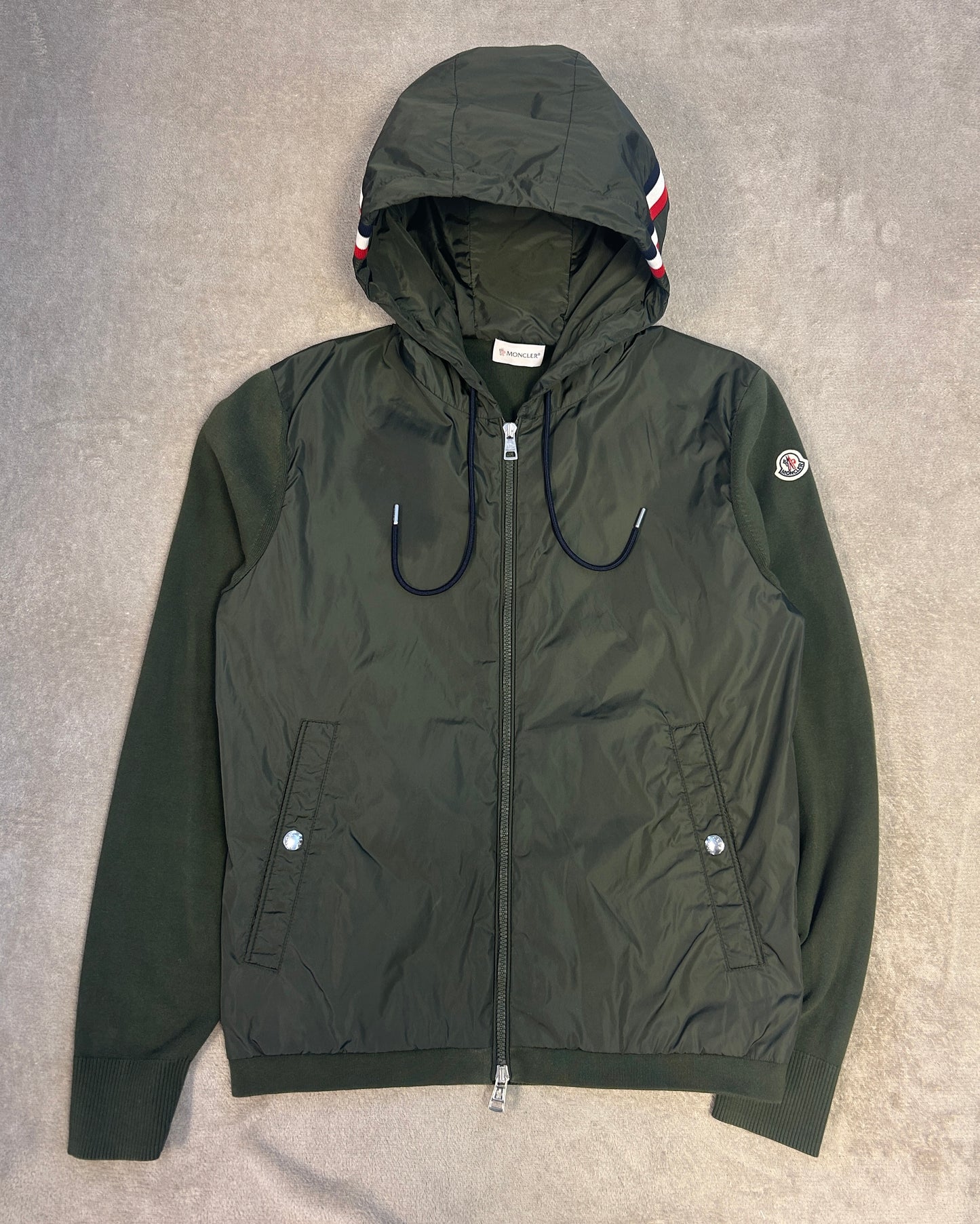 Moncler Tricolour Hybrid Cardigan