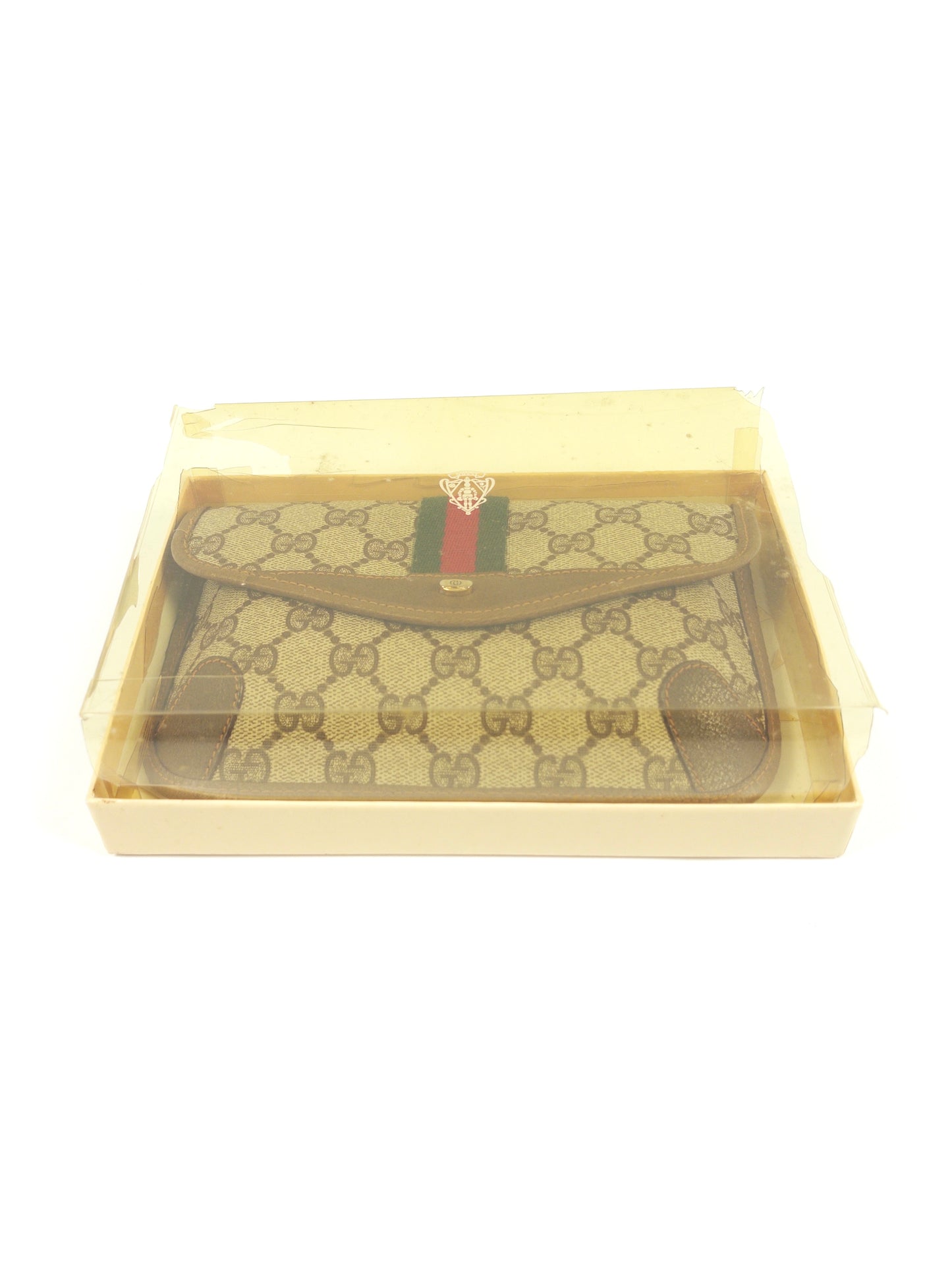 Gucci GG Supreme Clutch