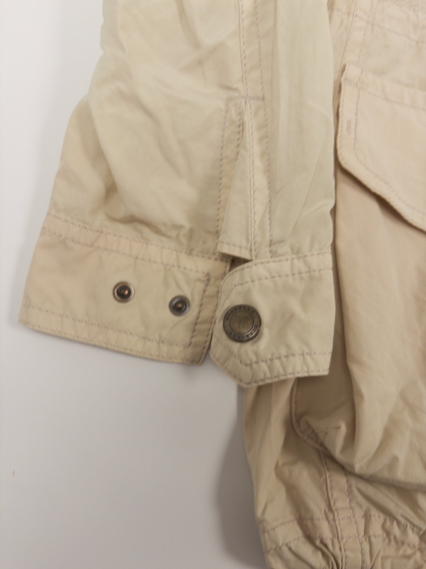 Burberry Hooded Field Jacket with Nova Check Pattern
